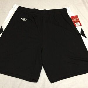 🦜 NWT RAWLINGS MENS ATHLETIC BASKETBALL SHORTS SIZE 2XL.🦜